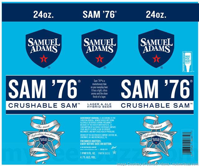 Samuel Adams Boston Lager & Sam ‘76 Coming To 24oz Cans - My BeerBuzz