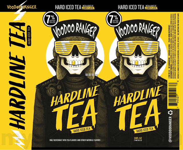 New Belgium Adding Voodoo Ranger Hardcharged Tea / Hardline Tea ...